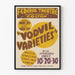 Vintage juliste Vodvil-varieteteistä Fédéral-teatterilta