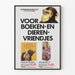 Kuvitusjuliste Kinderboekenweek 1985 - Apina ja lastenkirjat