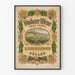 Vintage juliste viinitarhasta R. Schlumberger Vöslaulla
