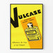 Vintage mainosjuliste Vulcase-lääketeollisuudelle
