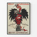 Saksalainen poliittinen propagandajuliste Christlichsozial vintage