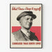 Vintagejuliste What I Know I Keep to Myself - Retroseinustarakenne