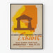 Vintage Juliste Illinoisin osavaltion opettajakorkeakoulujen näyttelystä 1940