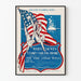 Vintagemainen patriotinen juliste When Dewey Comes Sailing Home