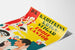 Vintage elokuvajuliste Eddie Cantor art déco