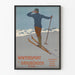 Vintage-talviliikuntajuliste Graubündenin Sveitsissä