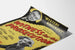 Vintage juliste Witness for the Prosecution -näyttelystä Agatha Christien teoksesta