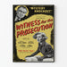 Vintage juliste Witness for the Prosecution -näyttelystä Agatha Christien teoksesta