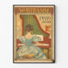 Vintage Wolfframm Piano Dresden juliste musiikilliseen seinäkoristukseen