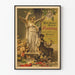 Vanha teollisuusnäyttelyn juliste Stuttgart 1881