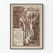 Vintage juliste Bezalel-näyttelystä 1912 seinäkoriste