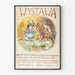 Näyttelyn juliste nykyaikaisista kankaista ja keramiikasta 1905