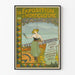vintage juliste Lausannen hortikulttuurinäyttelystä 1904