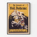 Vintagejuliste Le Joute of Bal Boheme 1928