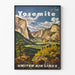 Vintage Yosemite United Air Lines -juliste