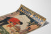 Vintage mainosjuliste Ivory Soap uima- ja kylpypalasaippuasta