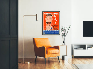 1920-luvun komediaelokuvan vintage-seinäkoristejuliste