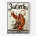 Vintagejuliste Zacherlin A - vain pulloihin seinäkoriste