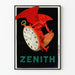 Vintage mainosjuliste ZENITH taskukello