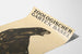 Vintage juliste Basel eläintarha - merileijona