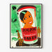 Vintage seinäkoristejuliste Zouzou Josephine Baker
